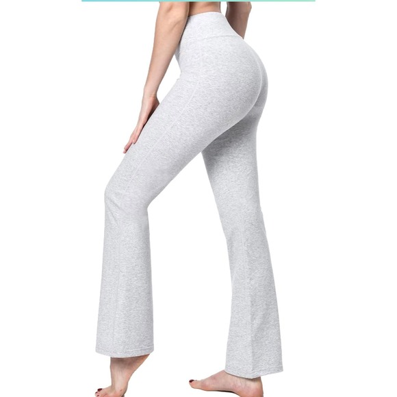 Women's XL Cotton Bootcut Stretch Pants w/ Inner Pocket. Comfy & Versatile - Picture 4 of 14